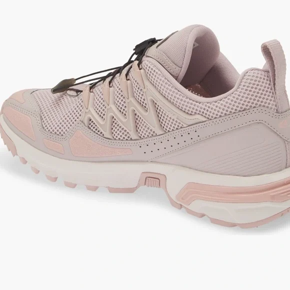 Salomon Women's Sneakers in Light Pink and Cream - Picture 5 of 12
